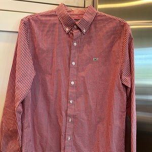 Vineyard Vines Boys XL gingham Button Down
